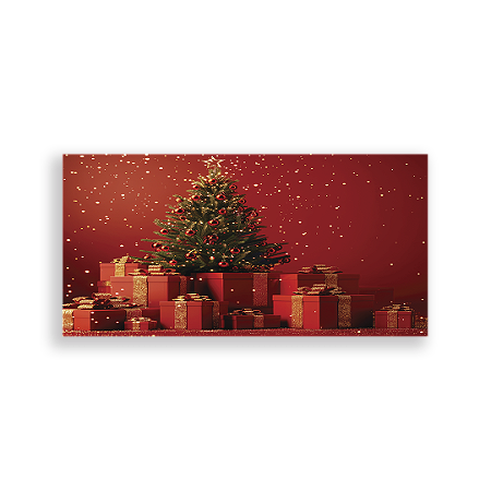 Capa Painel Retangular Sublimado - Natal