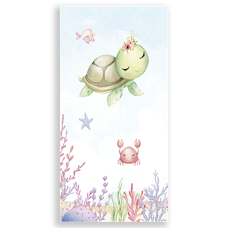 Capa Faixa Lateral Sublimado - Fundo Do Mar