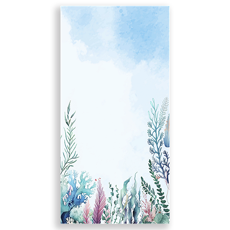 Capa Faixa Lateral Sublimado - Fundo Do Mar