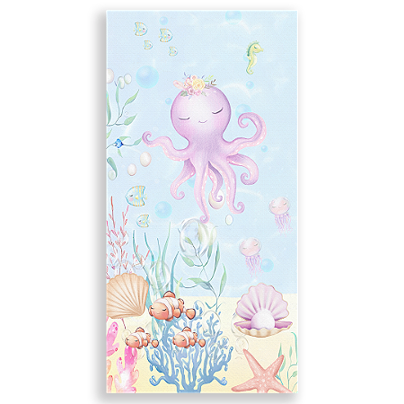 Capa Faixa Lateral Sublimado - Fundo Do Mar