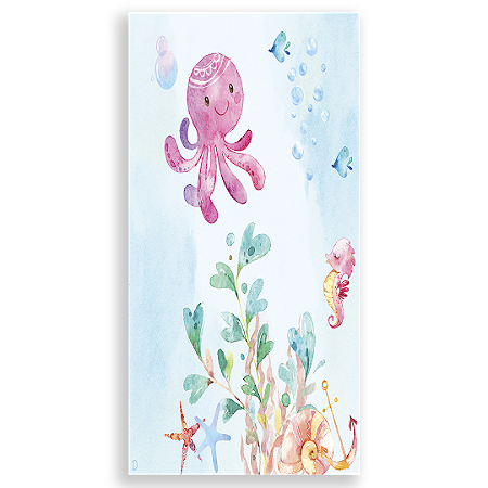 Capa Faixa Lateral Sublimado - Fundo Do Mar