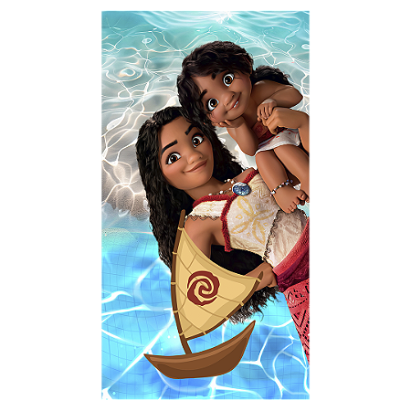 Capa Faixa Lateral Sublimado - Moana