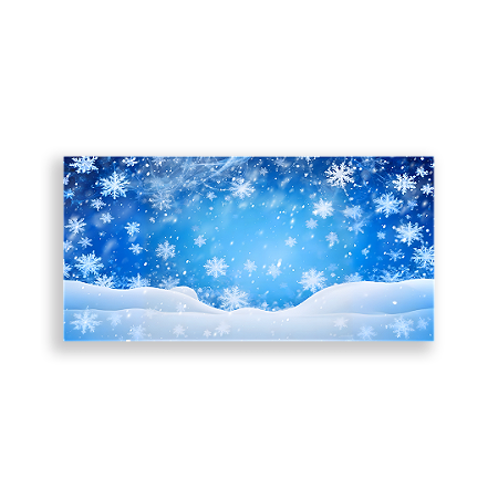 Capa Painel Retangular Sublimado - Natal