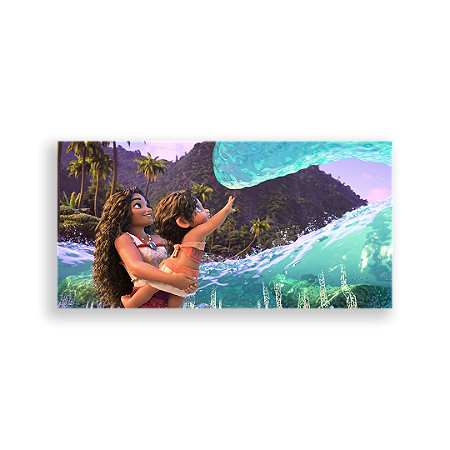 Capa Painel Retangular Sublimado - Moana
