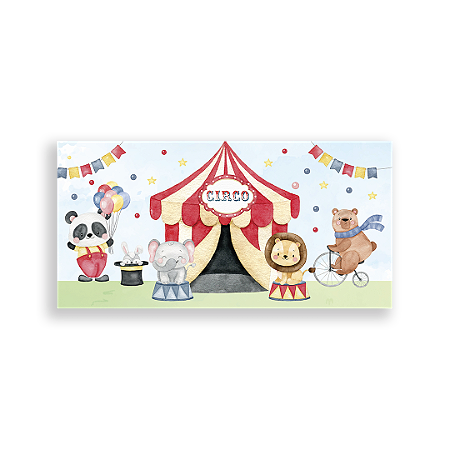 Capa Painel Retangular Sublimado - Circo