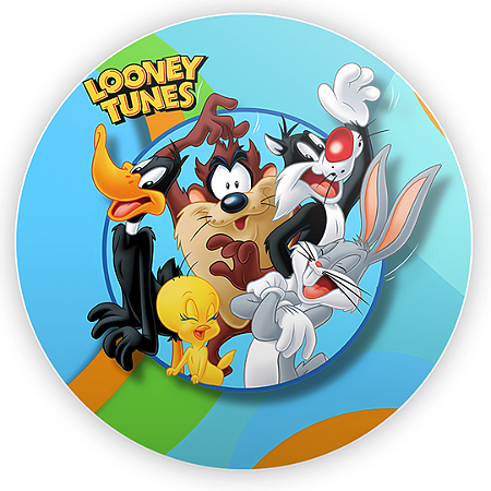 Capa Mini Painel Sublimado - Looney Tunes