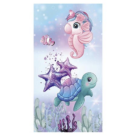 Capa Faixa Lateral Sublimado - Sereia