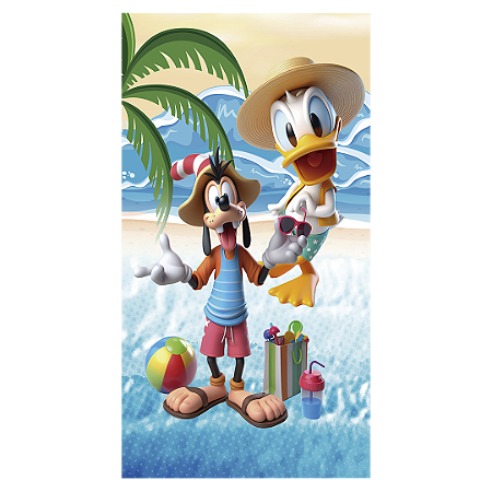 Capa Faixa Lateral Sublimado - Mickey Pool Party