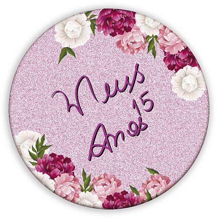 Capa Mini Painel Sublimado - 15 anos