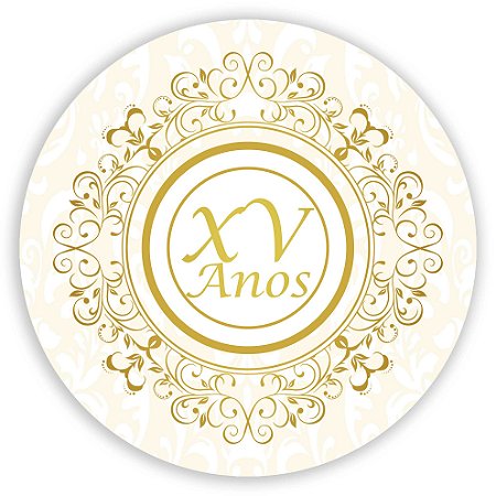 Capa Mini Painel Sublimado - 15 anos