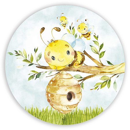 Capa Mini Painel Sublimado - Abelha