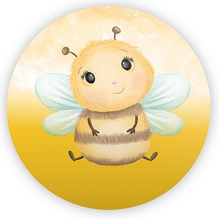 Capa Mini Painel Sublimado - Abelinha