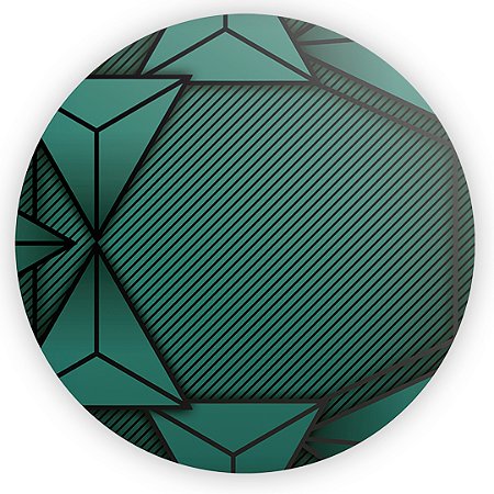 Capa Mini Painel Sublimado - Abstrato Verde