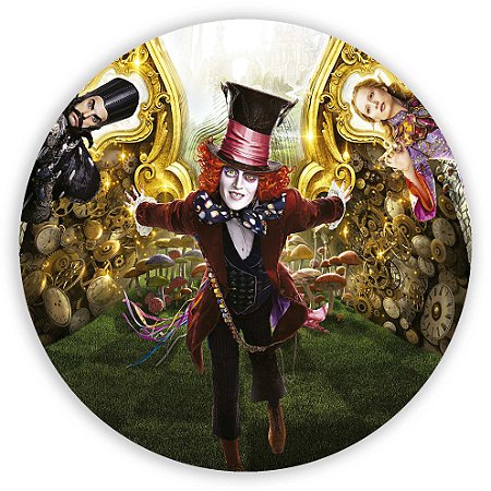 Capa Mini Painel Sublimado - Alice