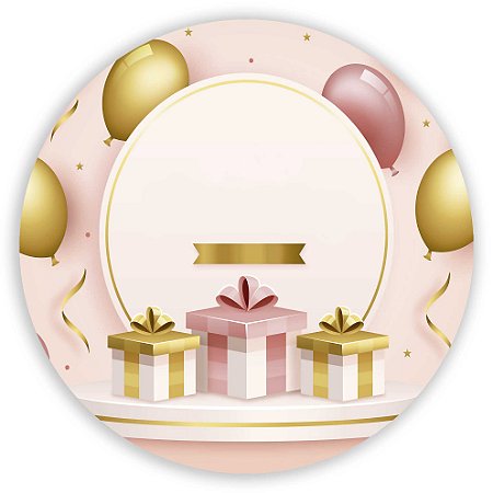 Capa Mini Painel Sublimado - Aniversario