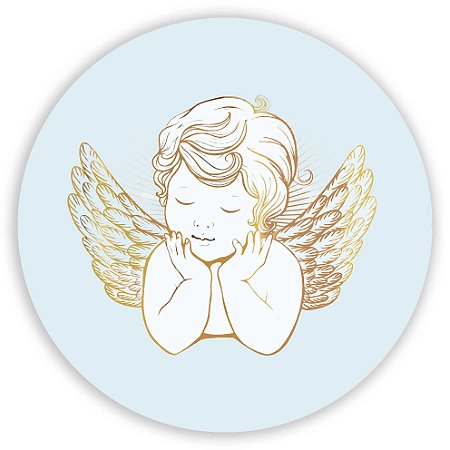 Capa Mini Painel Sublimado - Anjo