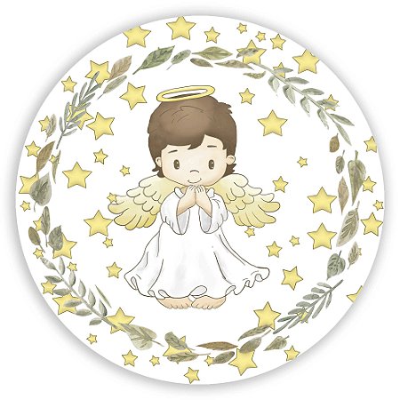 Capa Mini Painel Sublimado - Anjo