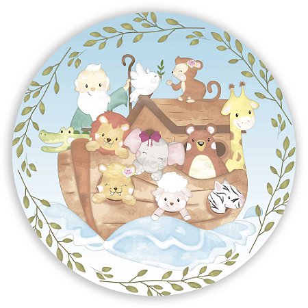 Capa Mini Painel Sublimado - Arca de Noe