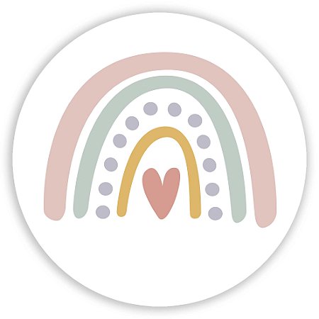 Capa Mini Painel Sublimado - Arco Iris
