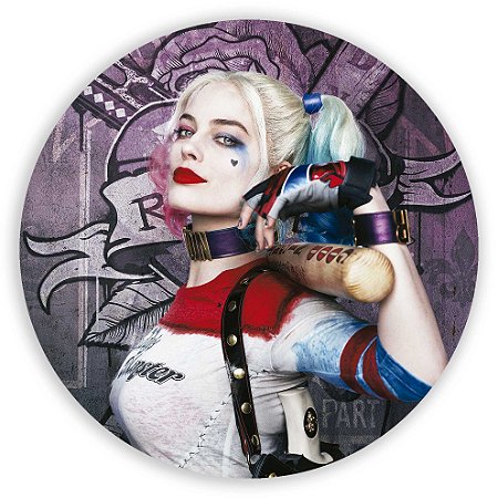 Capa Mini Painel Sublimado - Arlequina