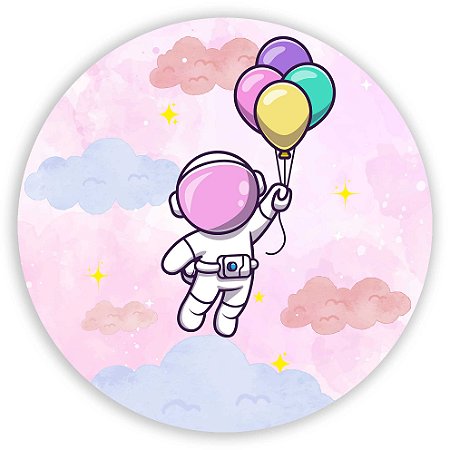 Capa Mini Painel Sublimado - Astronauta