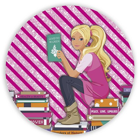 Capa Mini Painel Sublimado - Barbie