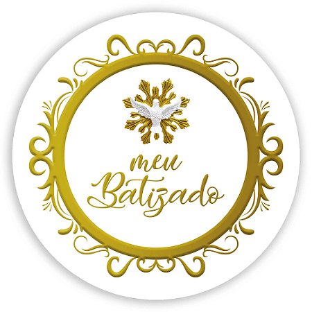 Capa Mini Painel Sublimado - Batizado