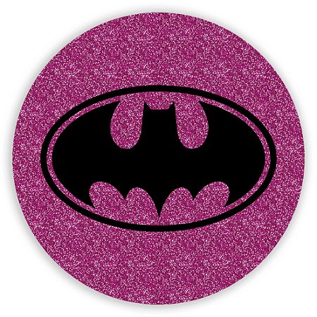 Mini Painel - Batman Glitter - Sublimado 3D