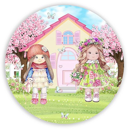 Mini Painel - Boneca Vintage - Sublimado 3D