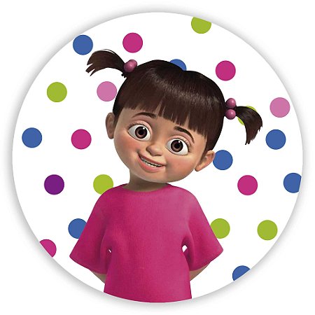 Mini Painel - Boo Monstros SA - Sublimado 3D