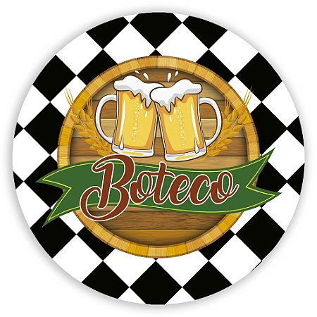 Mini Painel - Boteco - Sublimado 3D
