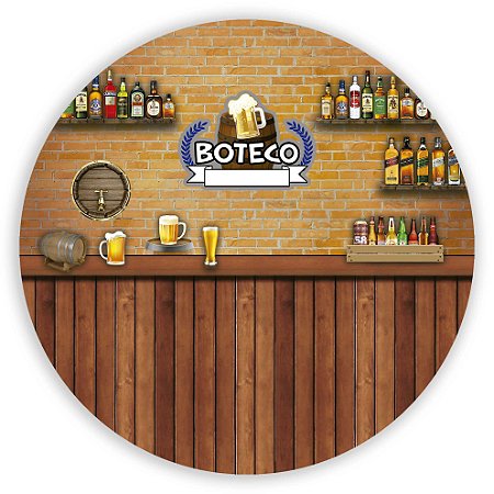 Capa Mini Painel Sublimado - Boteco