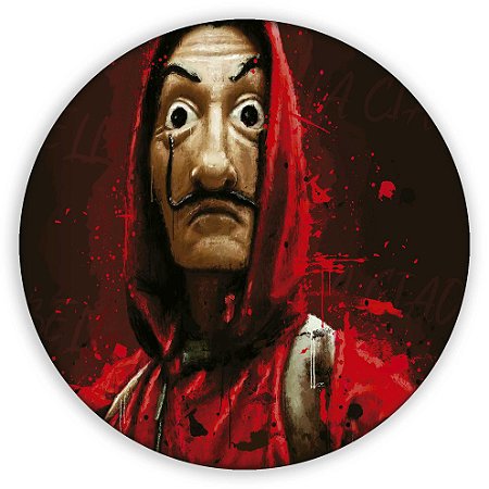 Mini Painel - Casa de Papel - Sublimado 3D