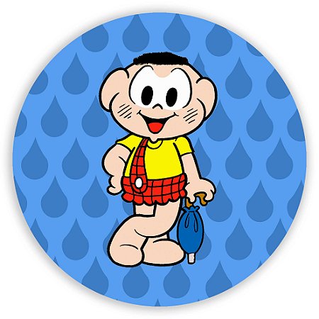 Mini Painel - Cascão - Sublimado 3D