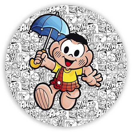 Mini Painel - Cascão - Sublimado 3D