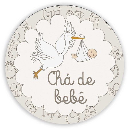 Mini Painel - Cha de Bebe - Sublimado 3D