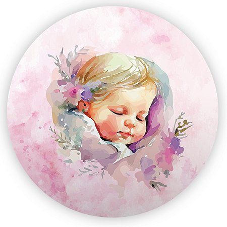 Mini Painel - Cha de Bebe - Sublimado 3D