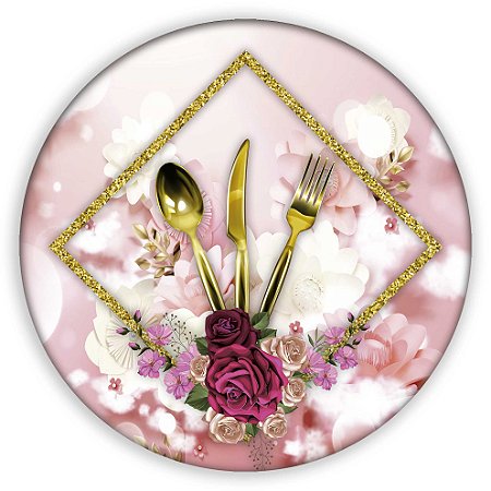 Capa Mini Painel Sublimado - Cha de Cozinha