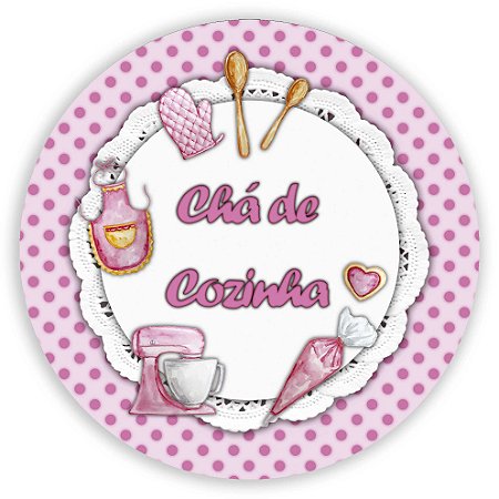 Capa Mini Painel Sublimado - Cha de Cozinha