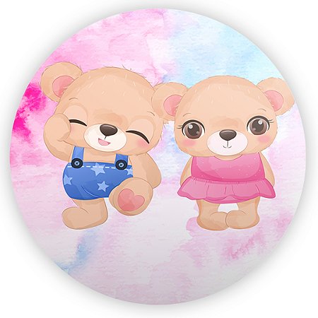 Capa Mini Painel Sublimado - Chá Revelação