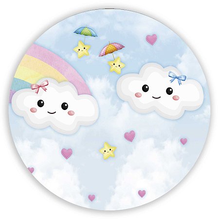 Mini Painel - Chuva de Amor - Sublimado 3D