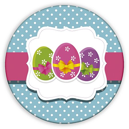 Capa Mini Painel Sublimado - Coelho da Pascoa