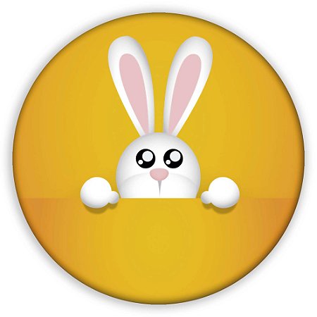 Capa Mini Painel Sublimado - Coelho da Pascoa