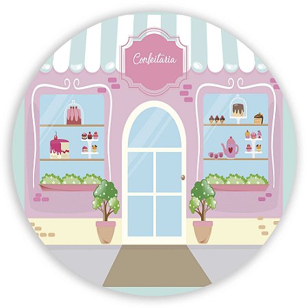 Mini Painel - Confeitaria - Sublimado 3D