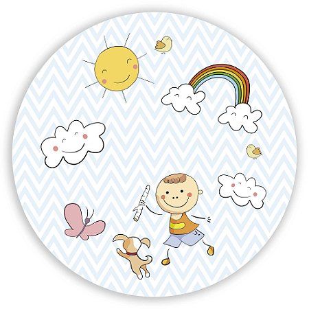 Capa Mini Painel Sublimado - Desenho Pintor