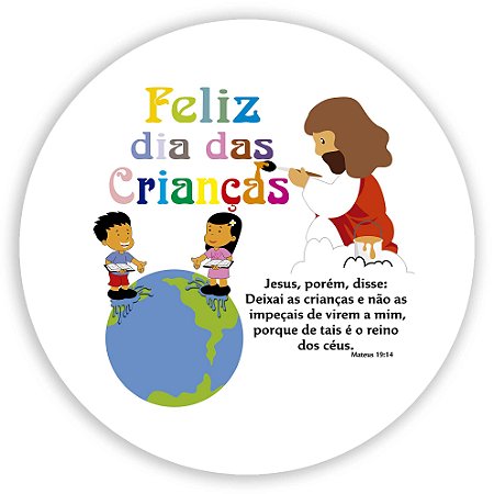 Capa Mini Painel Sublimado - Dia das Criancas