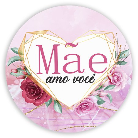 Capa Mini Painel Sublimado - Dia das Mães