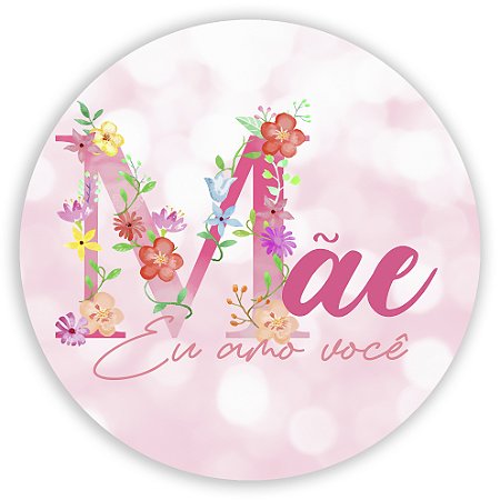 Capa Mini Painel Sublimado - Dia das Mães