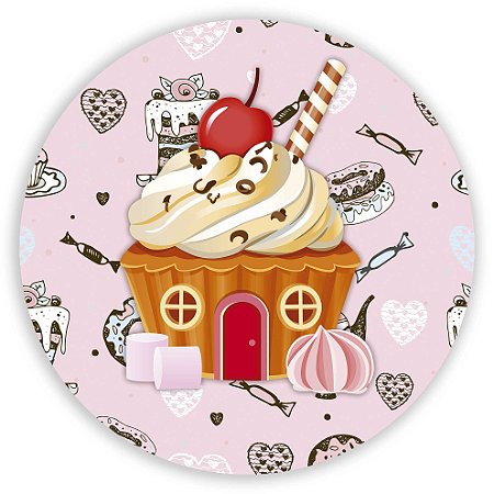 Mini Painel - Doces - Sublimado 3D