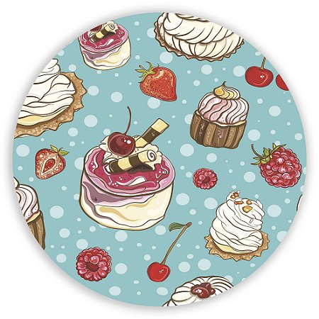 Mini Painel - Doces - Sublimado 3D